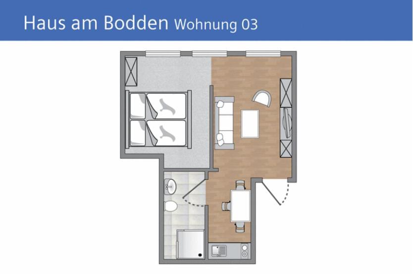 Haus Am Bodden Apartment Groß Zicker Ruang foto